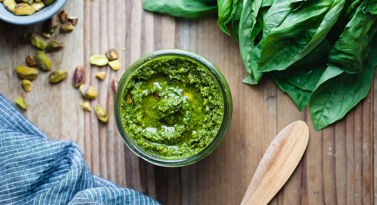 Green Goddess Pistachio Pesto | Blendtec Blog
