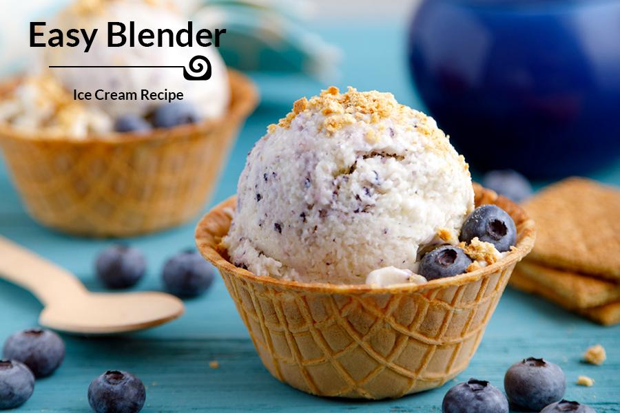Easy Blender Ice Cream Recipe