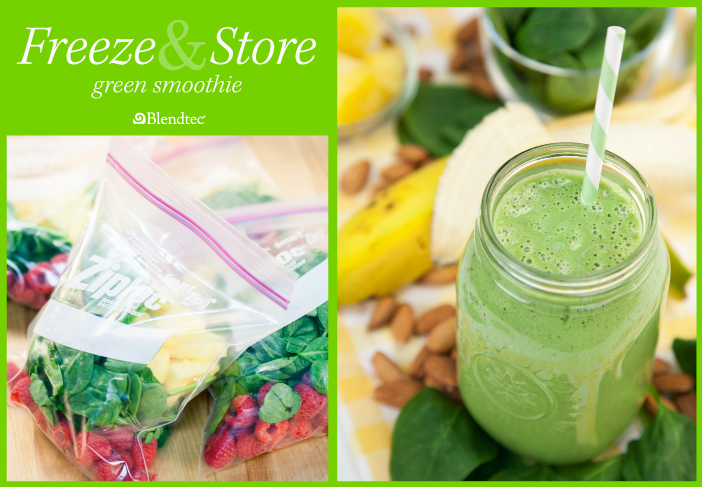 Freeze And Green Smoothies
